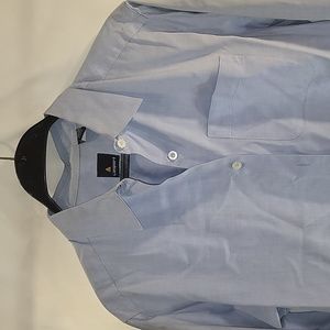 Lizsport Light Blue Button-down Shirt (L)